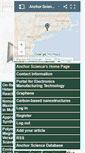 Mobile Screenshot of database.anchorscience.com